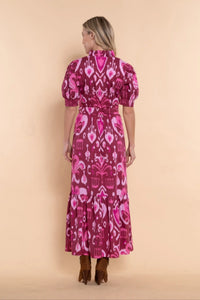 Ikat Birdie Dress