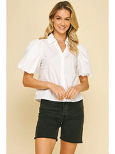Load image into Gallery viewer, Bubble Sleeve Blouse
