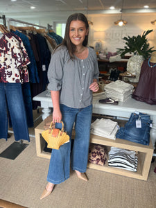 Mini Gingham Sophie Top