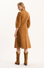 Load image into Gallery viewer, Beth Pinwale Cord Midi Dress
