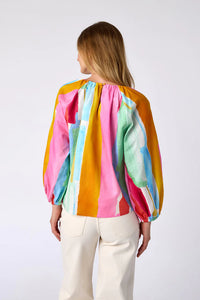 Watercolor Claudia Blouse