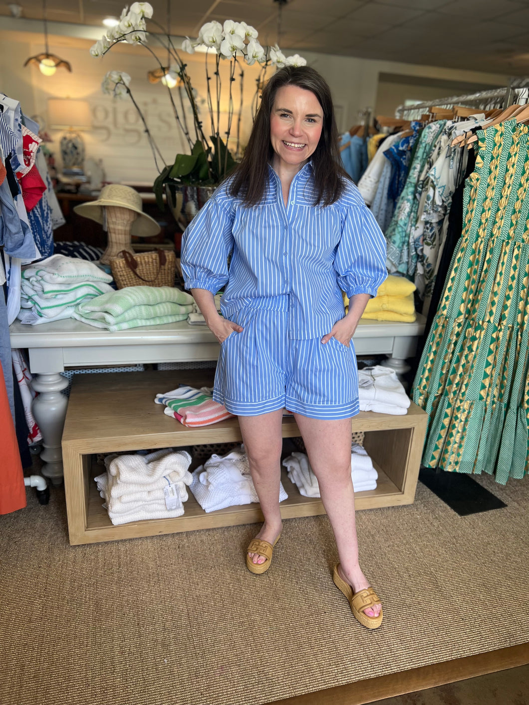 Hill Striped Short