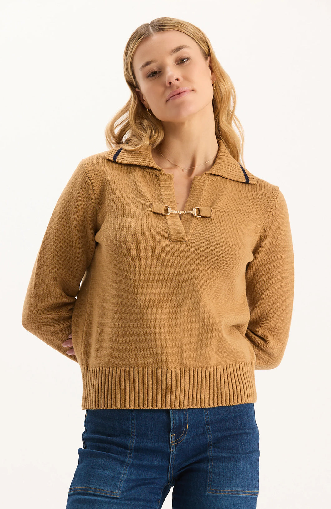 Tess Horsebit Sweater