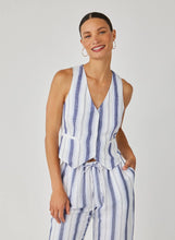 Load image into Gallery viewer, Ombre Stripe Cinch Back Vest
