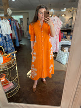 Load image into Gallery viewer, Tangerine Kiawah Dress

