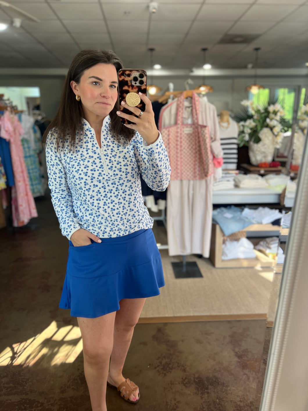 Cerulean Molly Skort