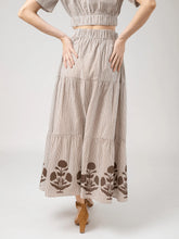 Load image into Gallery viewer, Striped Abby Skirt
