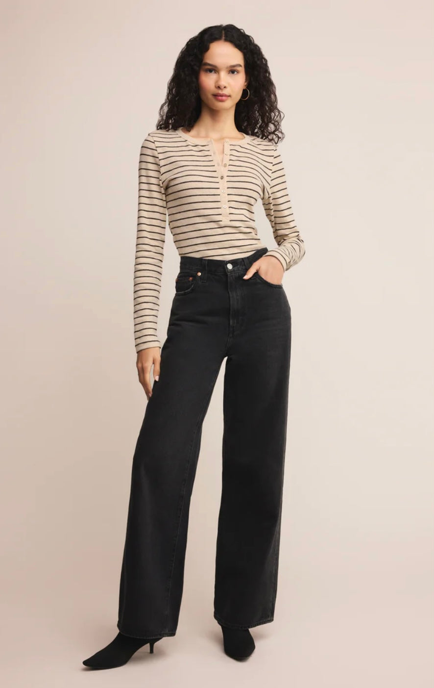 Eve Stripe Henley
