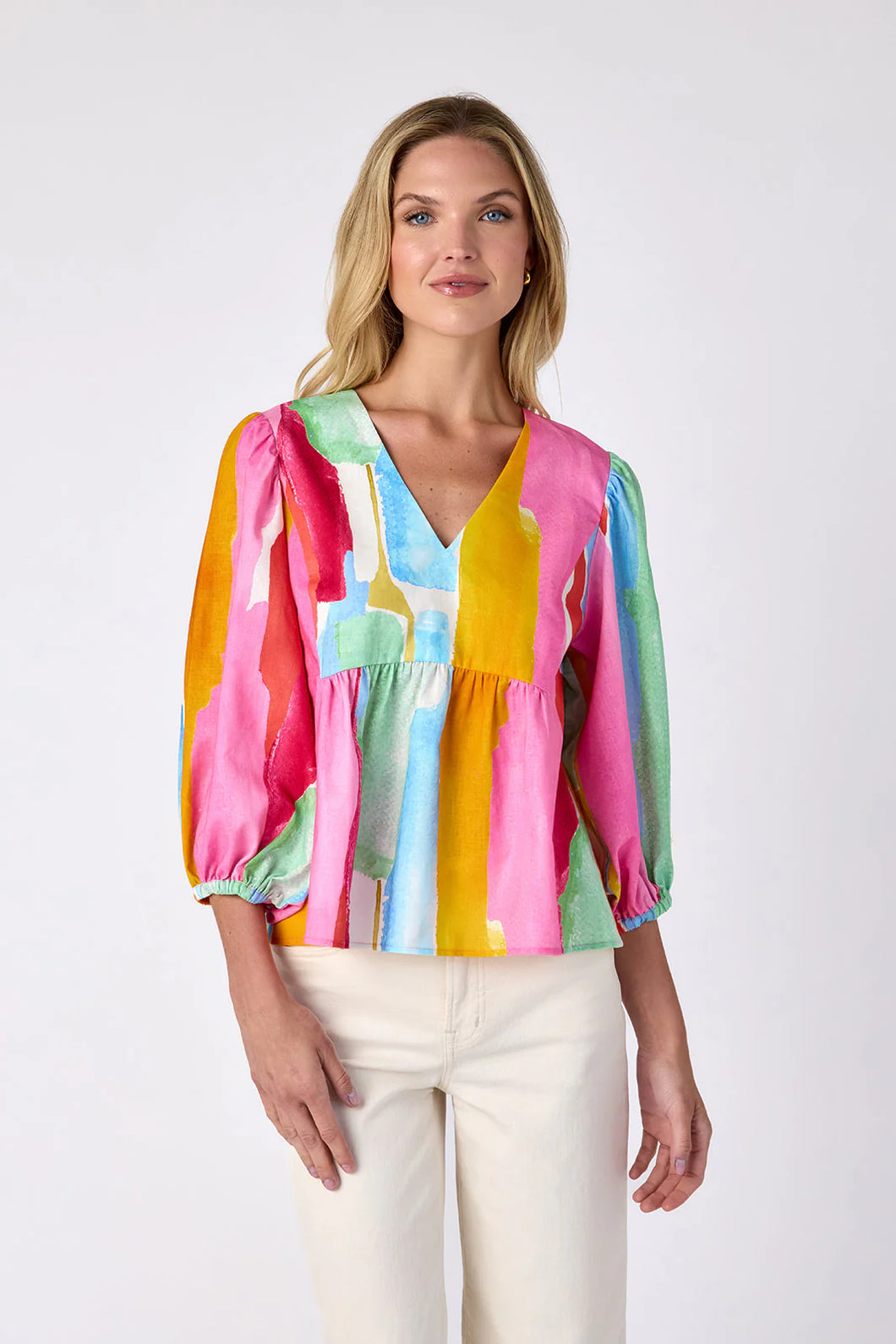 Watercolor Eleanor Top