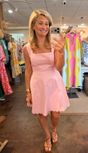 Load image into Gallery viewer, Scalloped Trim Detail Mini Dress
