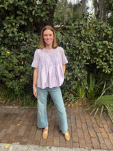 Load image into Gallery viewer, Sheer Applique Top
