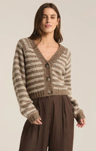 Load image into Gallery viewer, Este Metallic Stripe Cardigan
