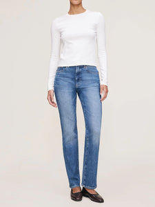 Cuffed Patti Straight Ankle Jean
