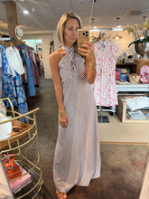 Load image into Gallery viewer, Striped Amore Halter Dress
