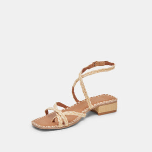 Brinn Raffia Sandal