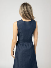 Load image into Gallery viewer, Indigo Trellis Top
