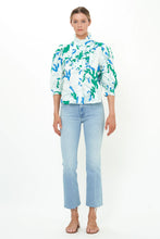 Load image into Gallery viewer, Orchid Ruffle Front Button Blouse
