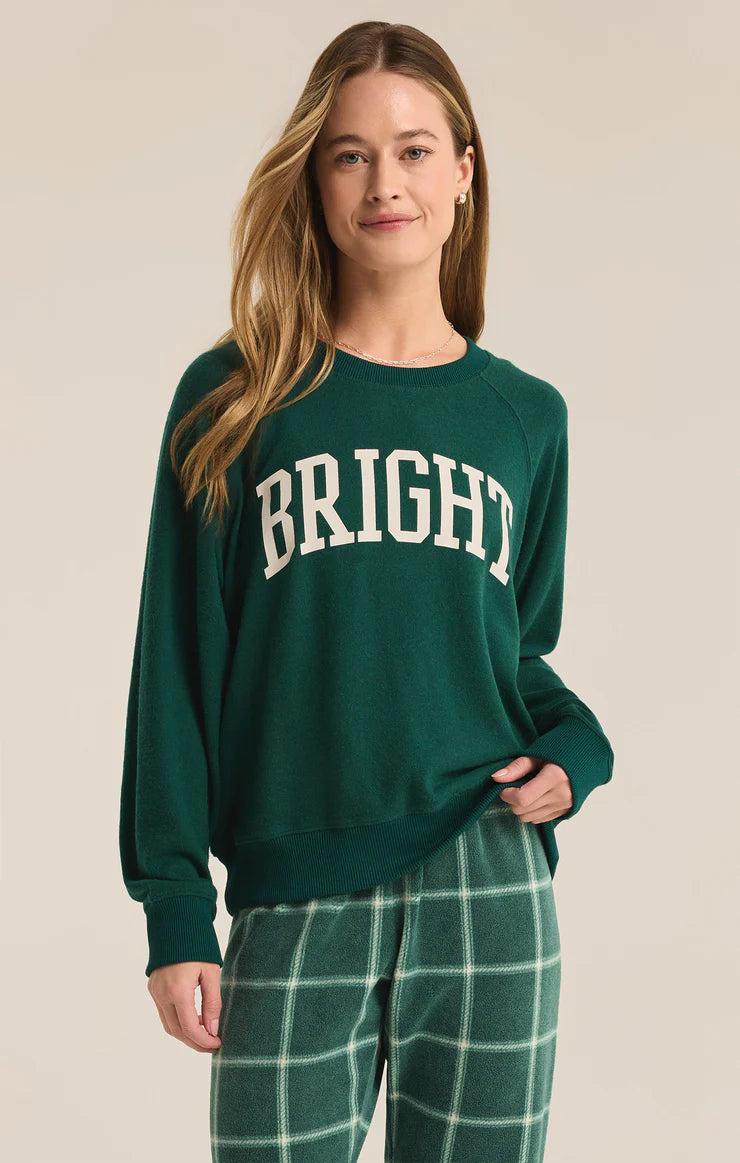 Cassie Bright Long Sleeve Top