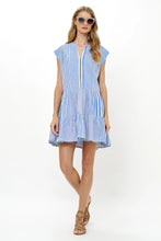 Load image into Gallery viewer, Henley Roll Sleeve Dress

