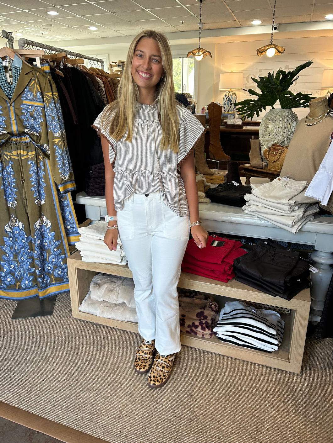 Front Pocket Kelsey Ankle Flare