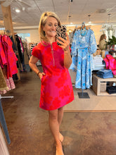 Load image into Gallery viewer, Brocade Zipper Shift Dress
