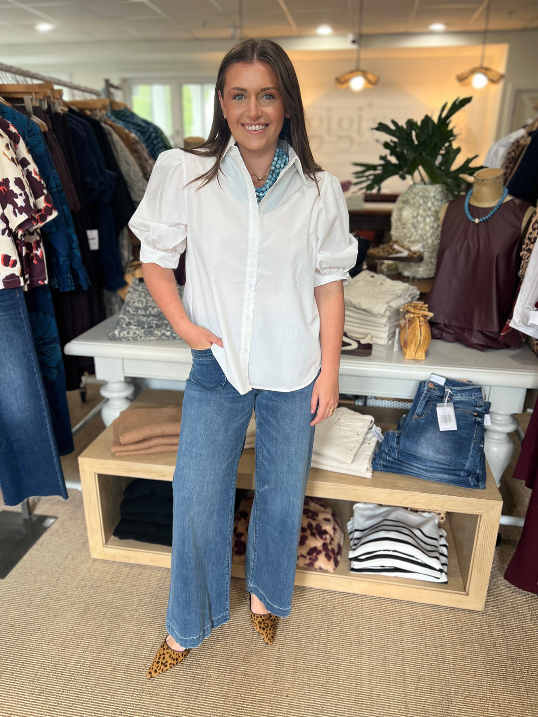 Short Sleeve Blouse
