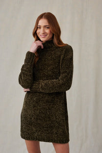 Essential Turtleneck Sweater Dress