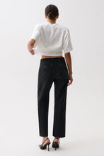 Load image into Gallery viewer, Night Lexi Mid Rise Bowed Straight
