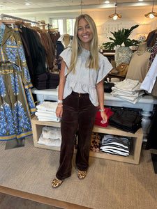 Welt Pocket Meg Wide Leg
