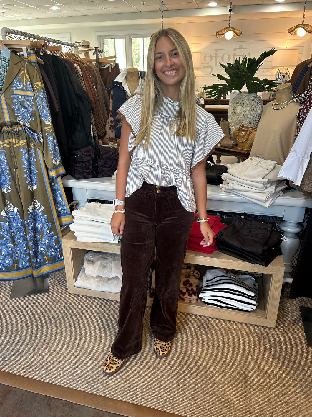 Welt Pocket Meg Wide Leg