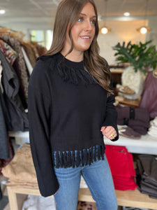 Sienna Fringe Sweater