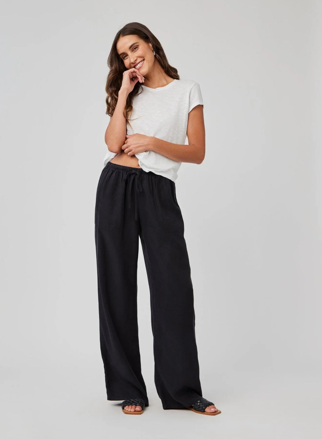 Kylie Wide Leg with Drawstring