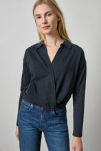 Load image into Gallery viewer, Faux Wrap Collared Top

