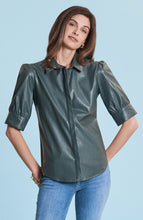 Load image into Gallery viewer, Faux Leather Alice Top
