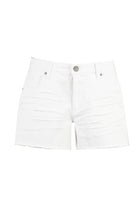 Load image into Gallery viewer, White High Rise Short with Fray Hem
