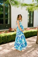 Load image into Gallery viewer, Watercolor Ikat Tessa Dress
