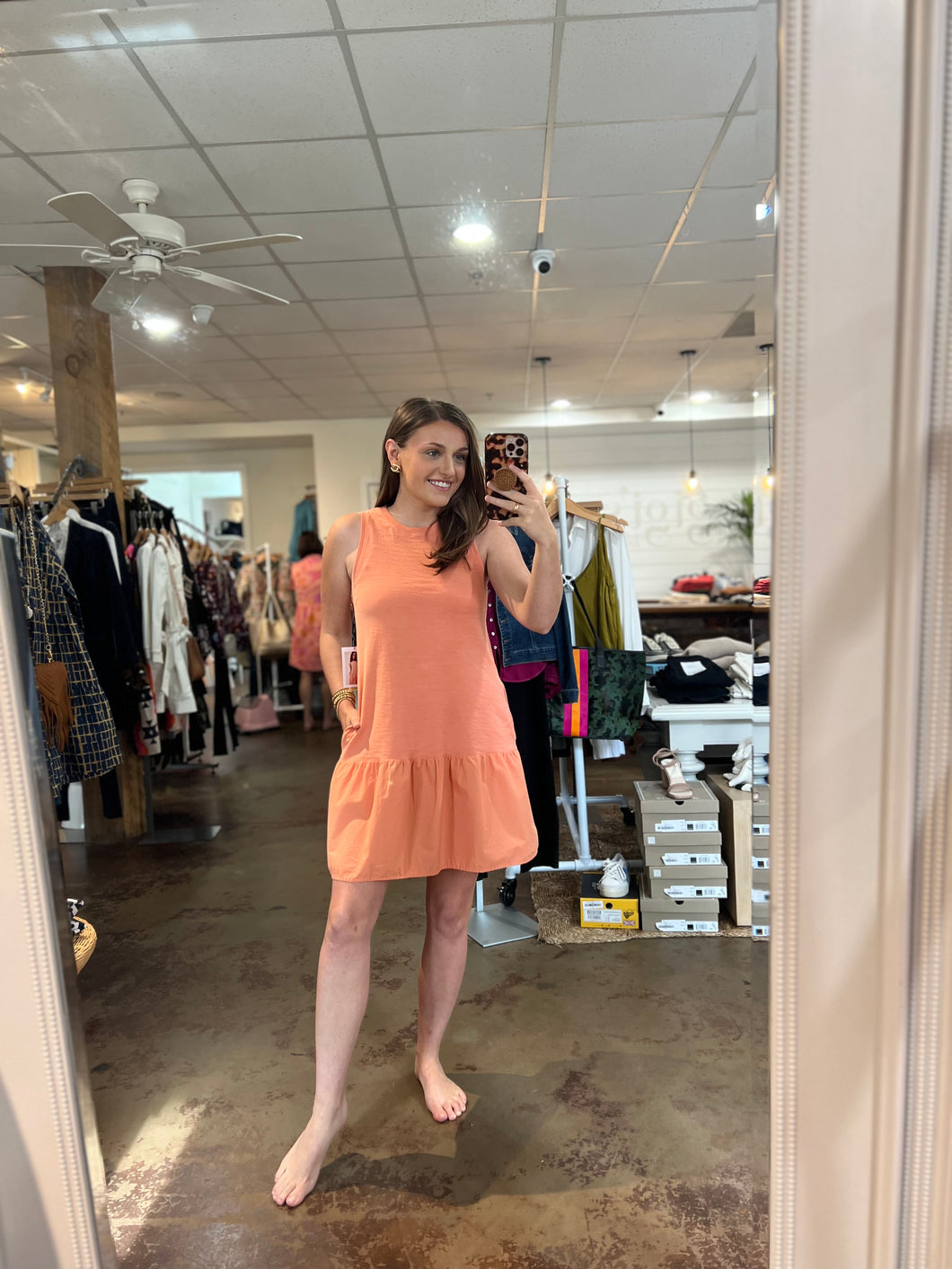 Harumi Combo Mini Dress