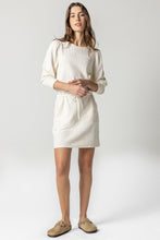 Load image into Gallery viewer, Shirred Sleeve Drawstring Dress
