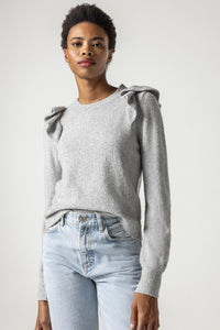 Doyers Ruffle Crewneck Sweater