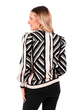 Load image into Gallery viewer, Plaid Noir Julia Sweater
