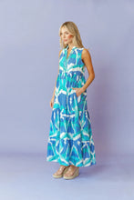 Load image into Gallery viewer, Watercolor Ikat Tessa Dress
