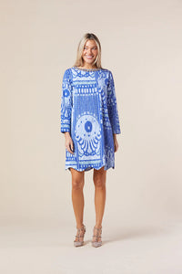 Moroccan Ikat Blair Dress