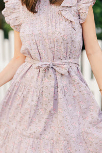 Gray Lilac Jasmine Dress