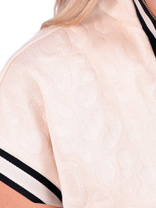 Sandstone Cheetah Poppy Pullover