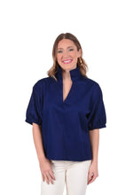 Load image into Gallery viewer, Navy Poppy Top
