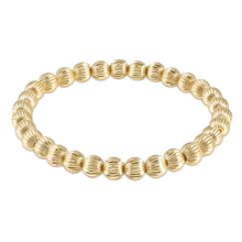 Load image into Gallery viewer, Dignity Gold 6mm Bead Bracelet
